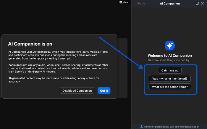 Zoom AI use cases