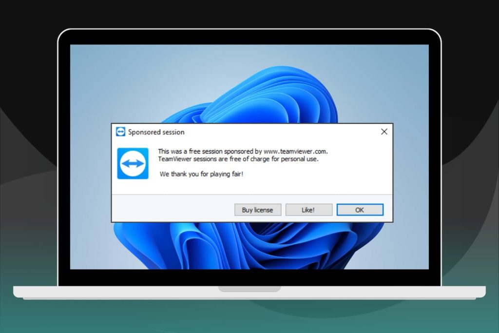 What are the teamviewer free version limitations 