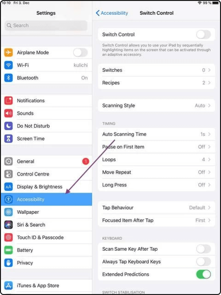 how to remotely access an iPad