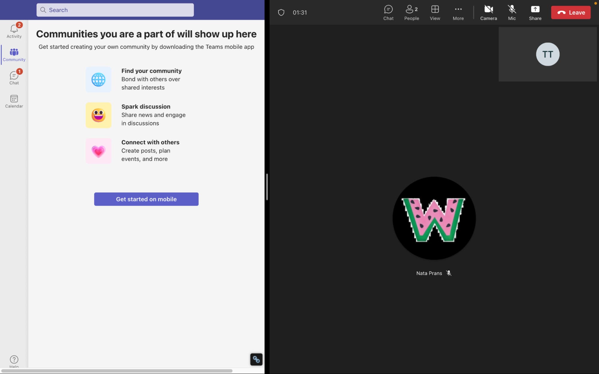 macOS Split Screen Feature Use Split Screen Feature to share multiple screens on MS Teams