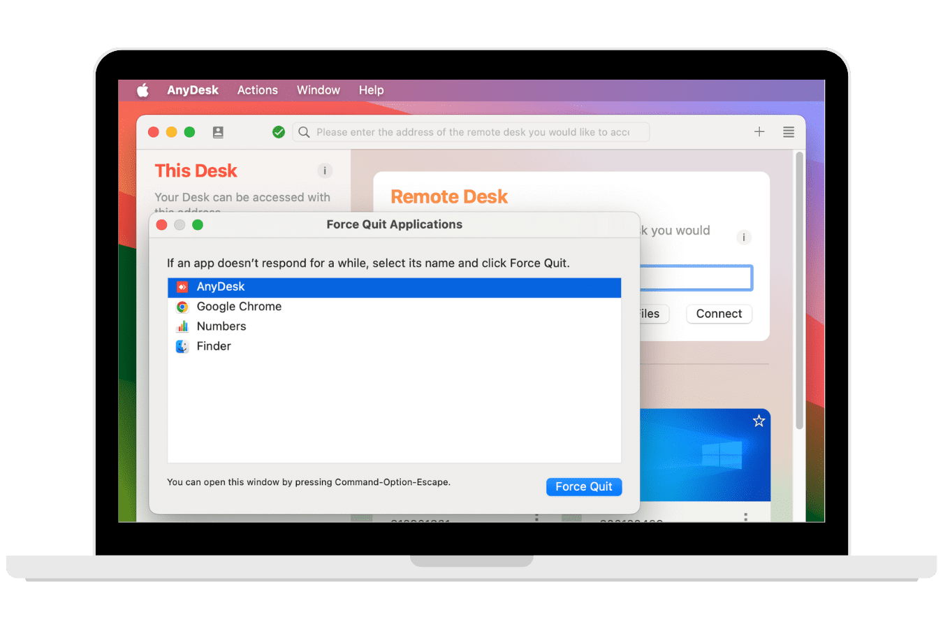 how to delete AnyDesk from Mac