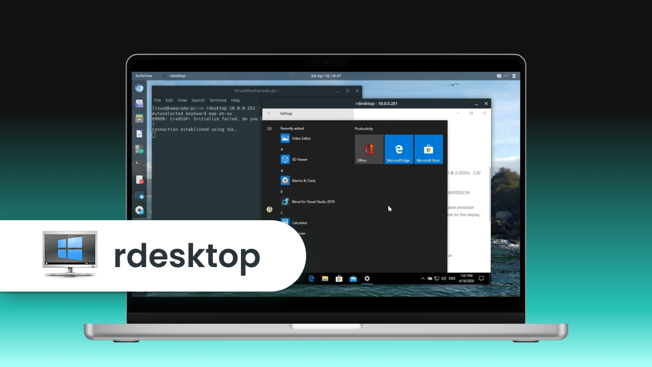 rdesktop Linux