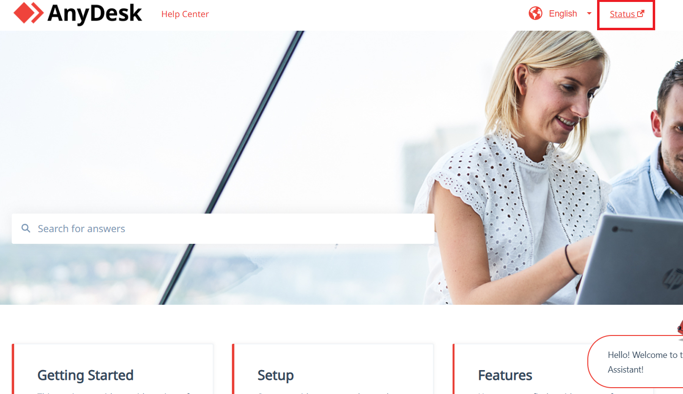 AnyDesk help center
