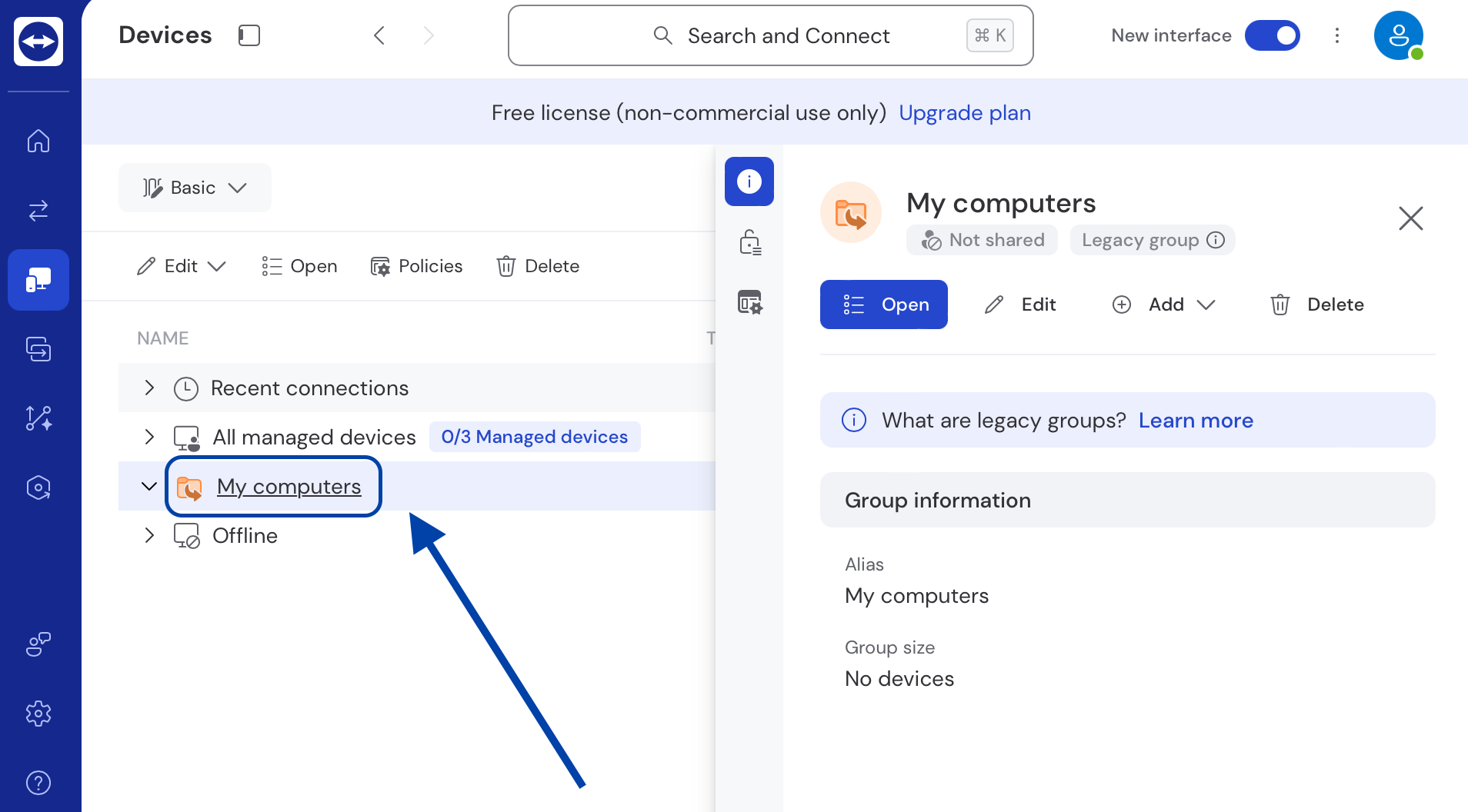 My Computers Settings TeamViewer