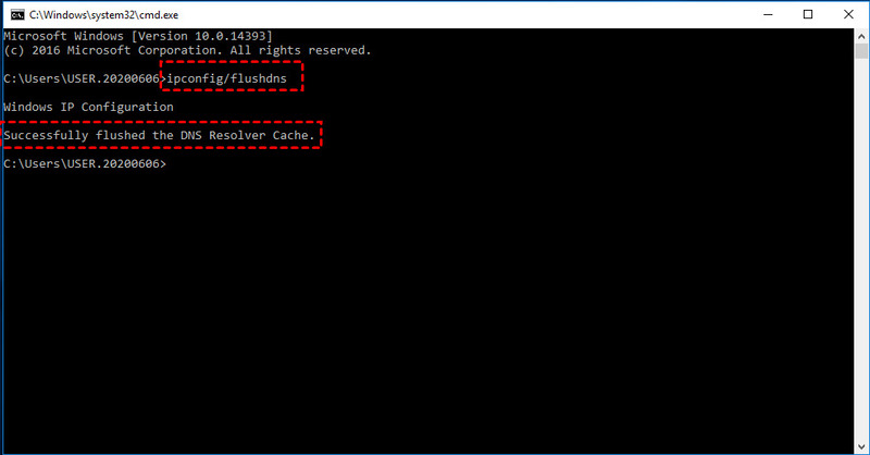 Clear DNS Records Clear DNS Records Terminal