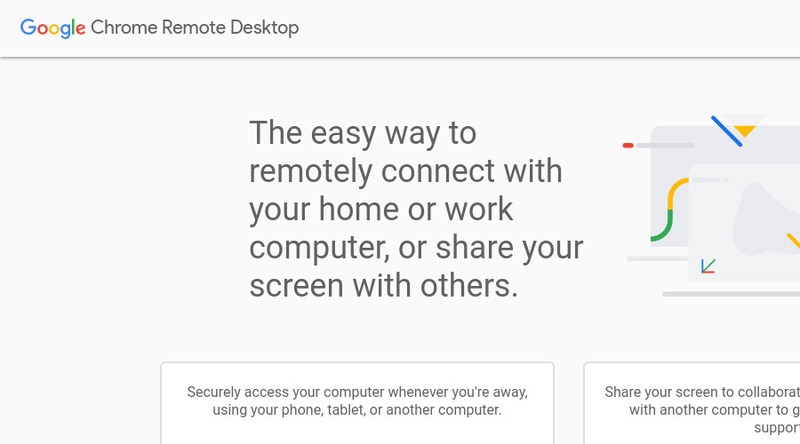 The features of Chrome Remote Desktop The features of Chrome Remote Desktop