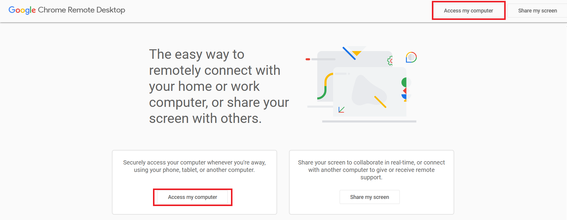 Chrome Remote Desktop setup unattended access