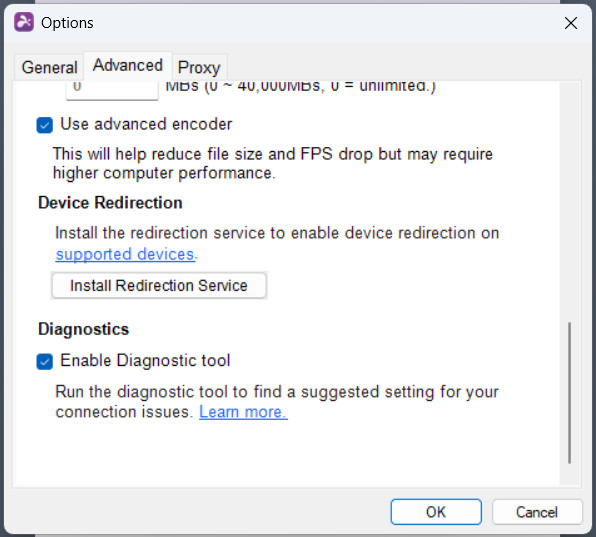 Enabling the Diagnostic tool in Splashtop Business
