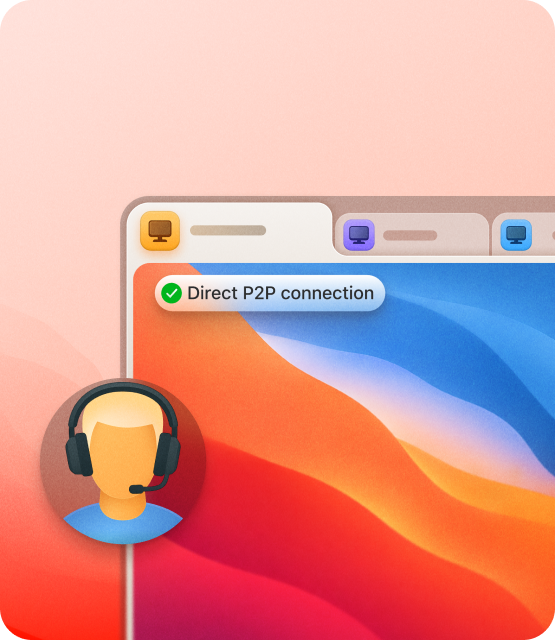 HelpWire support chat synchronized across multiple client's workstations