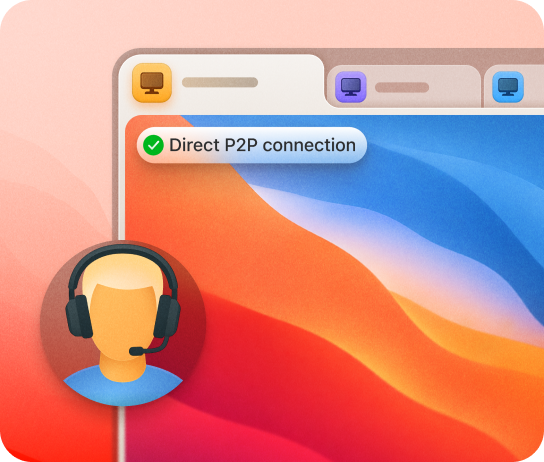 HelpWire support chat synchronized across multiple client's workstations