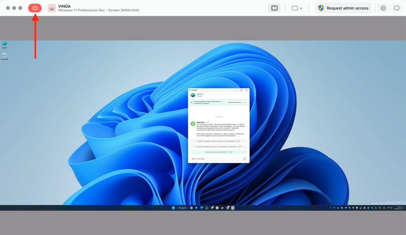 End session with multiple monitors